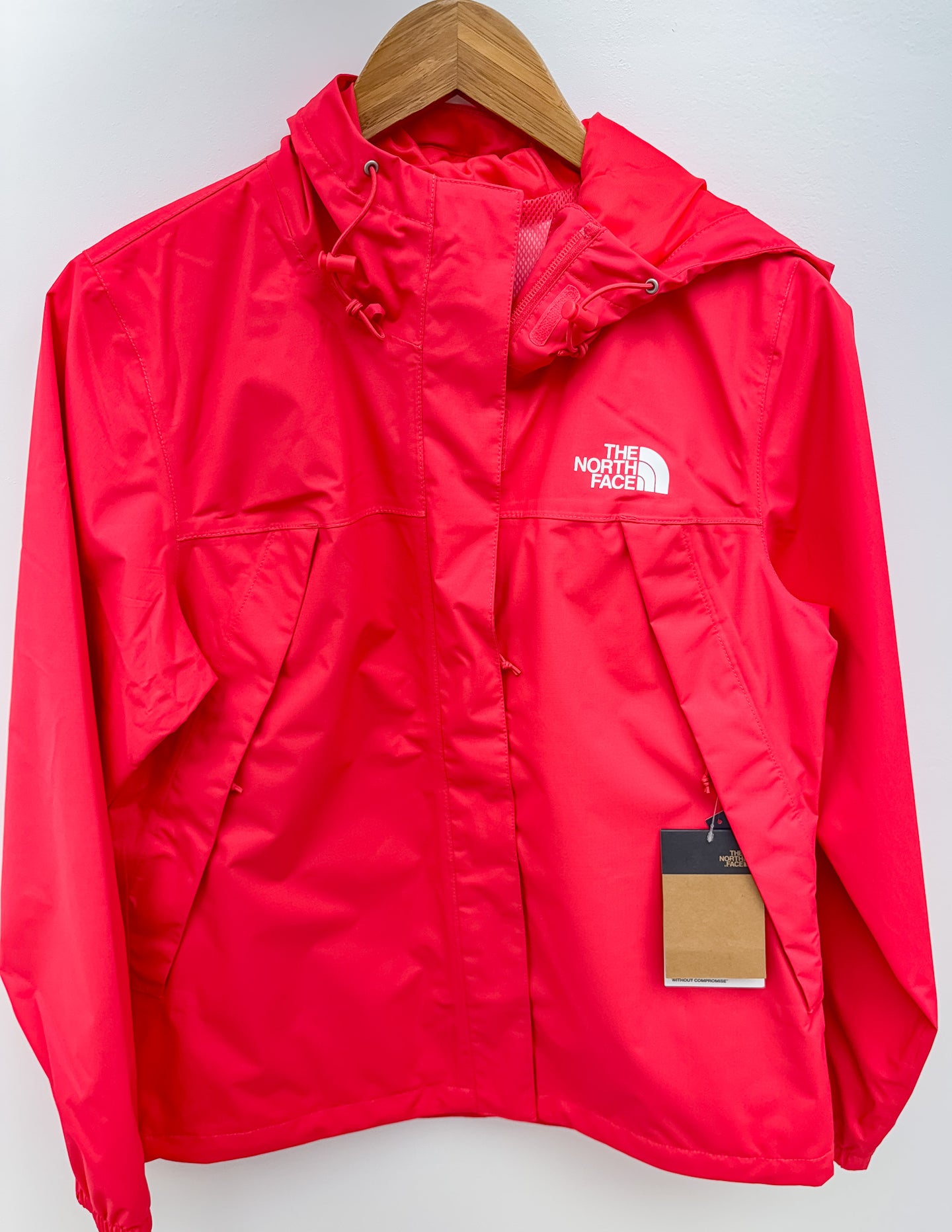 The North Face Women's Antora Rain Jacket in Hibiscus