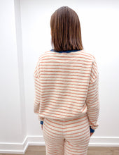 Load image into Gallery viewer, Staring Back At Me Striped Crewneck Sweater