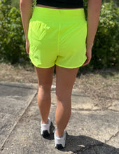 Load image into Gallery viewer, Follow Me Athletic Shorts Highlight Yellow