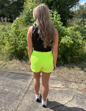 Load image into Gallery viewer, Follow Me Athletic Shorts Highlight Yellow