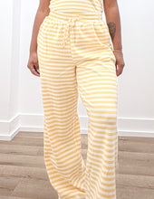 Load image into Gallery viewer, Lulu Mac Stripe Pants in Yellow