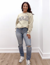 Load image into Gallery viewer, Addyson Nicole Company WWJD Camo Print Sweatshirt