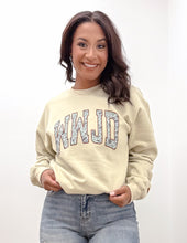 Load image into Gallery viewer, Addyson Nicole Company WWJD Camo Print Sweatshirt