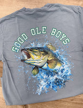 Load image into Gallery viewer, Good Ole Boys Outdoors Large Mouth Splash SS Tee