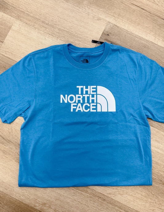 The North Face Men’s Evolution SS Half Dome Tee in Digital Steel