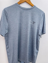 Load image into Gallery viewer, Vineyard Vines Whale Harbor Short Sleeve Tee in Blue Mirage Heather