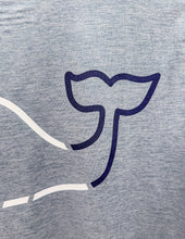 Load image into Gallery viewer, Vineyard Vines Whale Harbor Short Sleeve Tee in Blue Mirage Heather