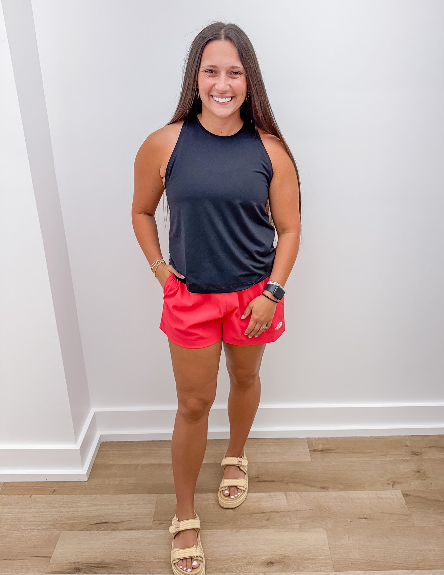 The North Face Women's Dune Sky Standard Tank TNF Black