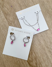 Load image into Gallery viewer, Kendra Scott Silver Multi Strand Necklace in Azalea Illusion