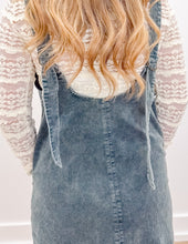 Load image into Gallery viewer, Mistakes Corduroy Pinafore Overall Dress