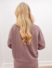 Load image into Gallery viewer, Sweet Dreams Air Scuba Sweatshirt in Chocolate