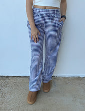 Load image into Gallery viewer, Pretty Blues Gingham Pants