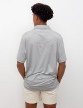 Load image into Gallery viewer, Mississippi State Outline Stripe Polo