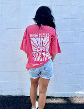 Load image into Gallery viewer, Here Comes the Sun Vintage Graphic Oversized SS Tee
