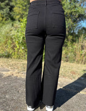 Load image into Gallery viewer, Free Falling Stretch Wide Leg Jean Black