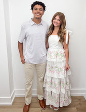 Load image into Gallery viewer, Southern Shirt Co. Men's Tybee Stripe Polo in Maverick