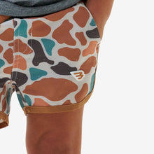 Load image into Gallery viewer, Burlebo Youth Swim Trunks in Bayside Camo
