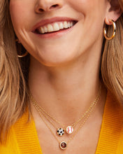 Load image into Gallery viewer, Kendra Scott Basketball Gold Short Pendant Necklace