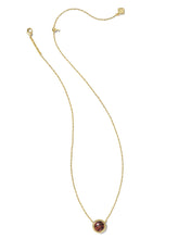 Load image into Gallery viewer, Kendra Scott Basketball Gold Short Pendant Necklace