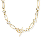 Load image into Gallery viewer, Kendra Scott Sylvia Chain Link Gold Necklace