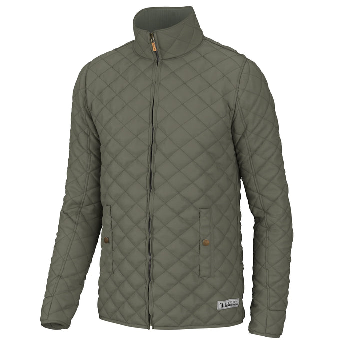 Local Boy Quilted Jacket Marsh Green