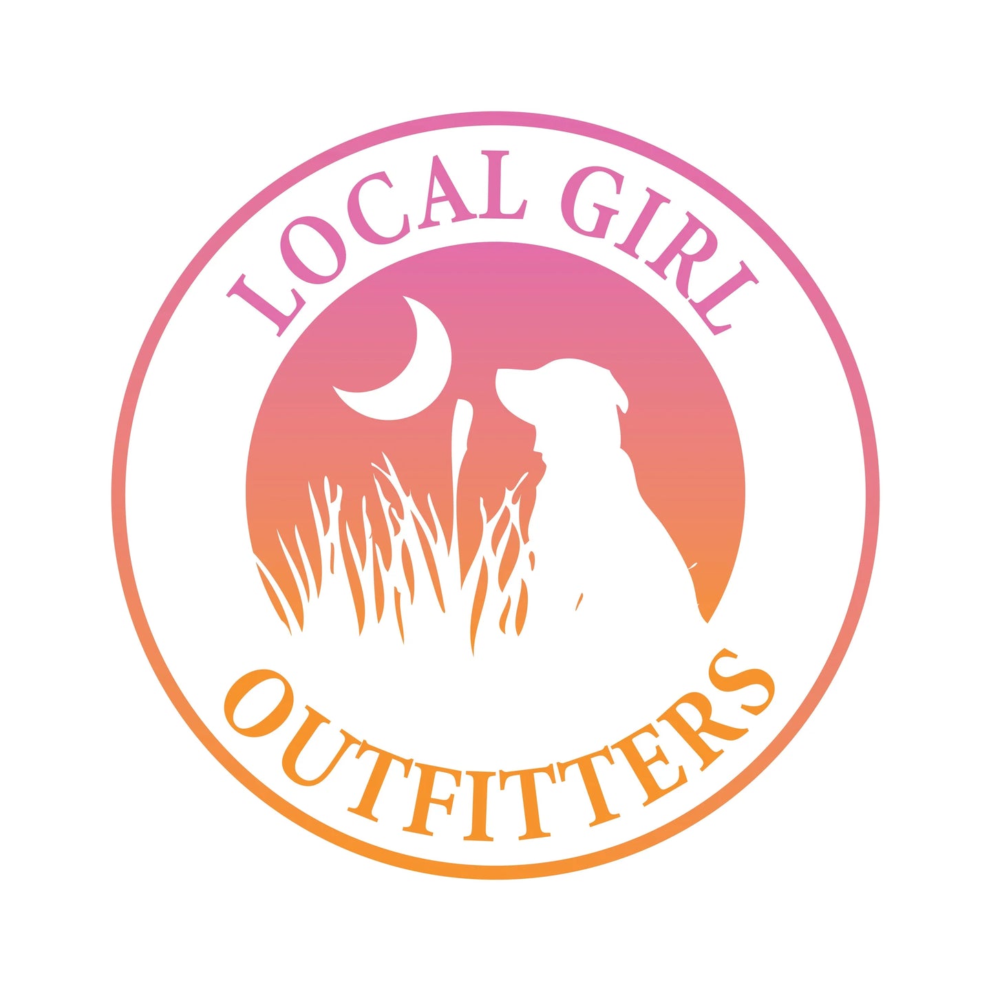 Local Girl Sunset Spring '25 Decal
