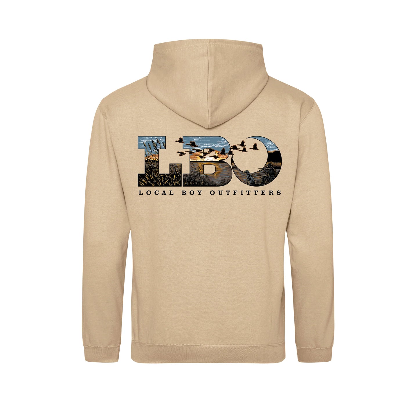 Local Boy Youth LBO Marsh Scene Brushwood Hoodie