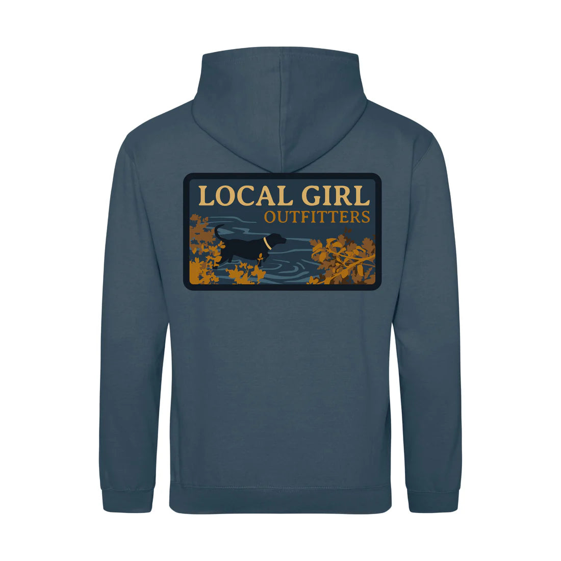 Local Girl Youth River Pup Brushwood Hoodie
