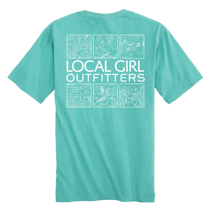 Local Girl Field  & Forest SS Tee