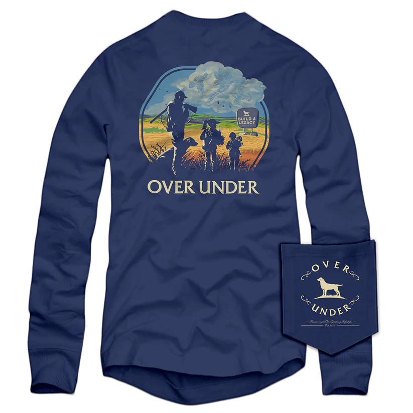 Over Under Leave a Legacy LS T-shirt