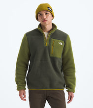 Load image into Gallery viewer, The North Face Men’s Yumiori 1/4 Zip Jacket in New Taupe Green/Woodland