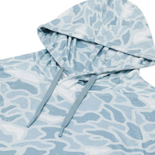 Load image into Gallery viewer, Burlebo Men's Performance Hoodie in Seaside Camo