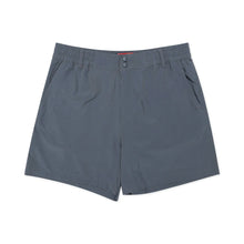 Load image into Gallery viewer, Burlebo 5.5" Everyday Shorts in River Rock Grey with Classic Deer Camo Pockets
