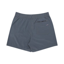 Load image into Gallery viewer, Burlebo 5.5" Everyday Shorts in River Rock Grey with Classic Deer Camo Pockets
