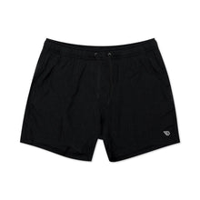 Load image into Gallery viewer, Burlebo 5.5" Athletic Shorts in Heather Black with Retro Duck Camo Liner