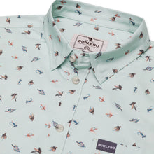 Load image into Gallery viewer, Burlebo Performance Button Up in Tying Flies