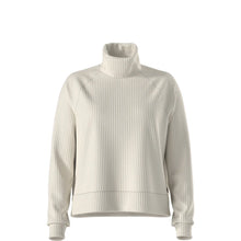 Load image into Gallery viewer, The North Face Women&#39;s Mock Neck Chabot Pullover in White Dune