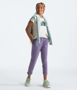 North Face Girls' Graphic SS Tee White Dune