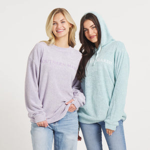 Southern Marsh Sunday Morning Sweater Hoodie in Mint