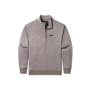 Southern Marsh Saddle Peak Pullover in Dark Gray