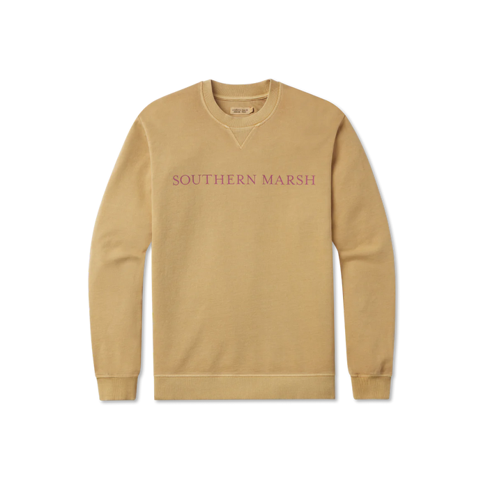 Southern Marsh SEAWASH Sweatshirt Khaki