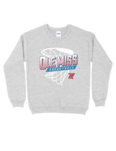 Load image into Gallery viewer, Ole Miss Hoops Crewneck Sweatshirt
