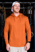 Load image into Gallery viewer, Burlebo Men&#39;s Performance Hoodie Orange