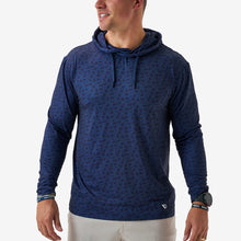 Load image into Gallery viewer, Burlebo Men's Performance Hoodie in Stars and Stripes