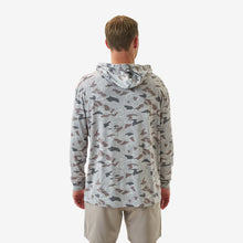 Load image into Gallery viewer, Burlebo Men's Performance Hoodie in Topo Desert Camo