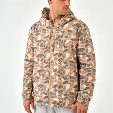 Load image into Gallery viewer, Burlebo Oversized Puffer Jacket in Pintail Camo