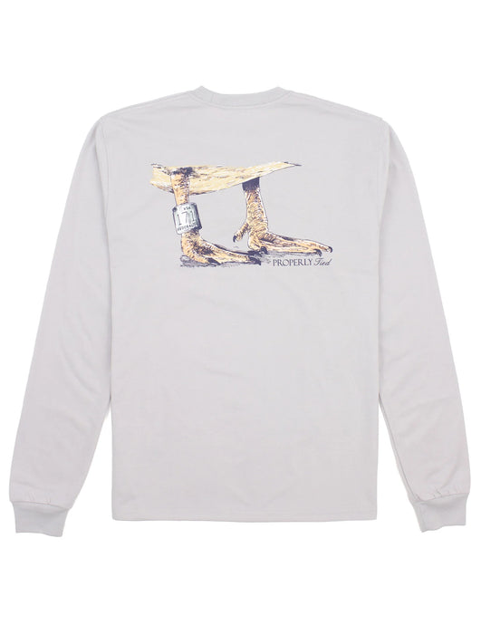Properly Tied Duck Band LS Tee
