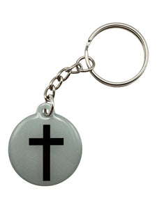 Versible Mint + Cross Tap to Pray Keychain