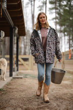 Load image into Gallery viewer, Local Boy Rain Jacket in Dark Slate Dog &amp; Moon