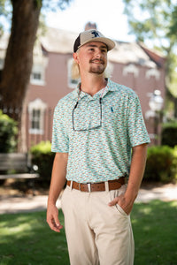 Local Boy Dirty Myrtle Lures Polo in Mint